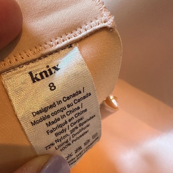 KNIX Wing Woman Wireless Bra Womens Size 8 40 DDD+
Beige Smooth Cup T-Shirt Bra - Picture 5 of 6